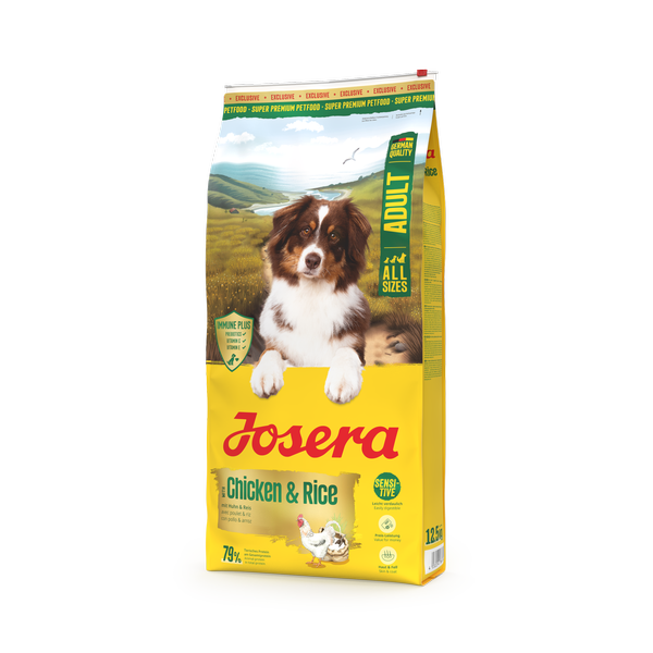 A-S Adult with Chicken & Rice. Едалт з куркою та рисом для всіх порід 12,5kg left_result Chicken & Rice Adult All Sizes (Geflügel-Menü) Josera Йозера Едалт з куркою та рисом для всіх порід (Гефлюгель-Меню) — изображение 5