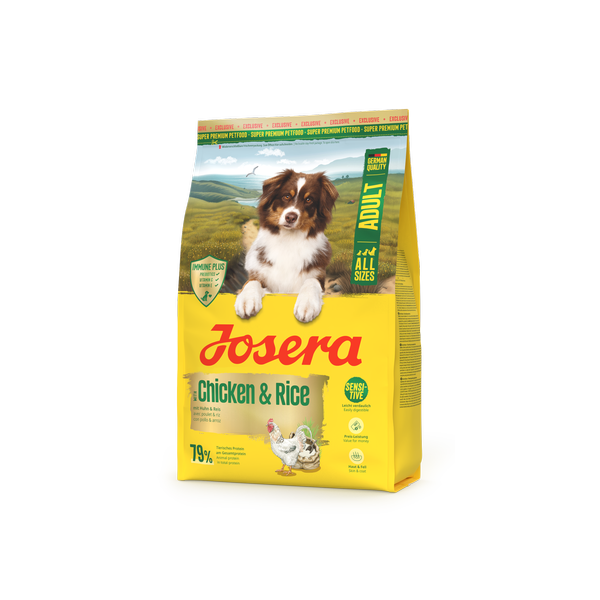 A-S Adult with Chicken & Rice. Едалт з куркою та рисом для всіх порід 3kg left_result Chicken & Rice Adult All Sizes (Geflügel-Menü) Josera Йозера Едалт з куркою та рисом для всіх порід (Гефлюгель-Меню) — изображение 3