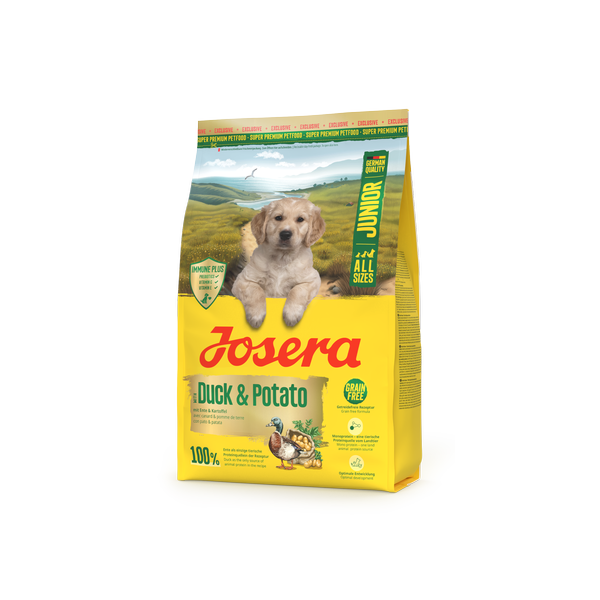 AS Junior with Duck & Potato. Юніор з качкою та картоплею для всіх порід 3kg left_result Duck & Potato Junior All Sizes Josera Йозера Юніор з качкою та картоплею для всіх порід — изображение 3