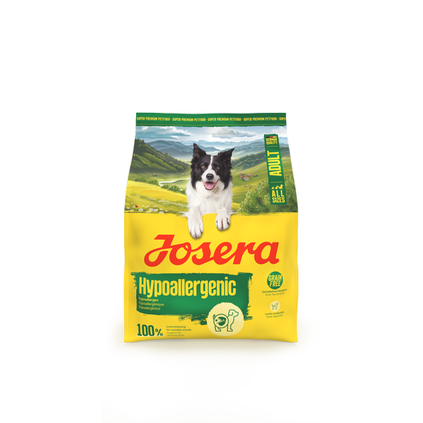 Hypoallergenic. Гіпоалергенік Едалт для всіх порід 900g frontal_result Josera Hypoallergenic Adult All Sizes Йозера Гіпоалергенік Едалт для всіх порід — изображение 5