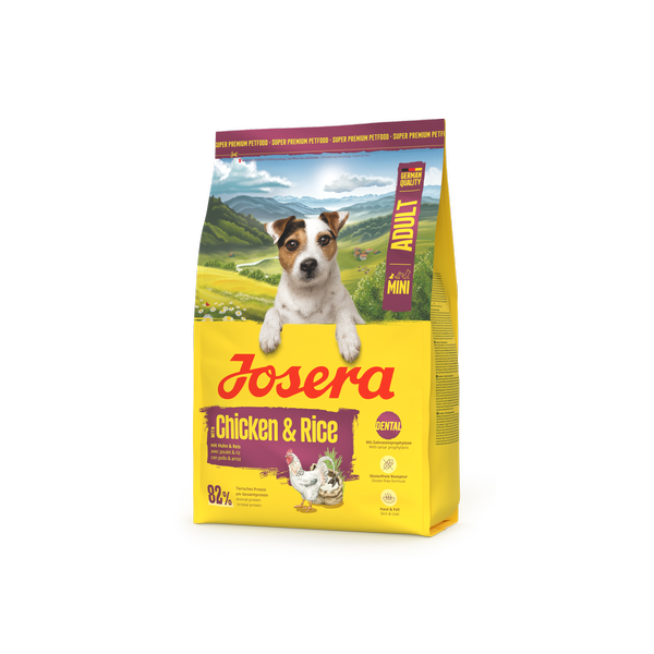 Mini Adult with Chicken & Rice. Міні Едалт з куркою та рисом для малих порід 3kg left_result Mini Adult Chicken & Rice (Miniwell) Josera Йозера Міні Едалт з куркою та рисом для малих порід (Мінівель) — изображение 5