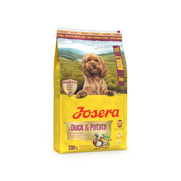 Mini Adult with Duck & Potato. Міні Едалт з качкою та картоплею для малих порід 10kg right_result Josera Mini Duck & Potato Йозера Міні Едалт Дак енд Потейто — изображение 4