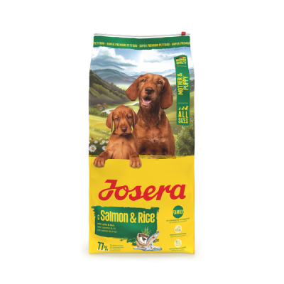 Josera Mother & Puppy Salmon & Rice All Sizes (Family Plus)